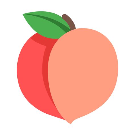 Cute Peach Transparent PNG PNG Play