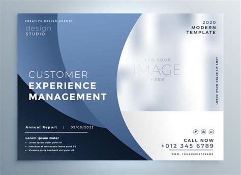 Stylish Blue Business Flyer Design Download Free Vector Art Stock