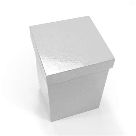 25ea 6 X 6 Gloss White Lux Fld Up T Box Lid P Width 6 By Paper