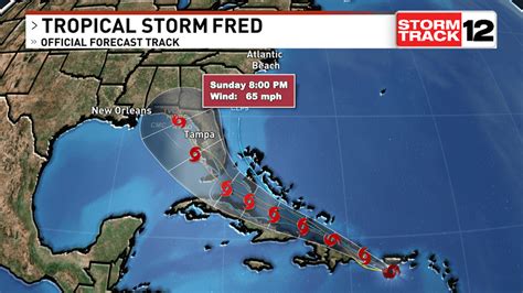 Cyclone Becomes Tropical Storm Fred