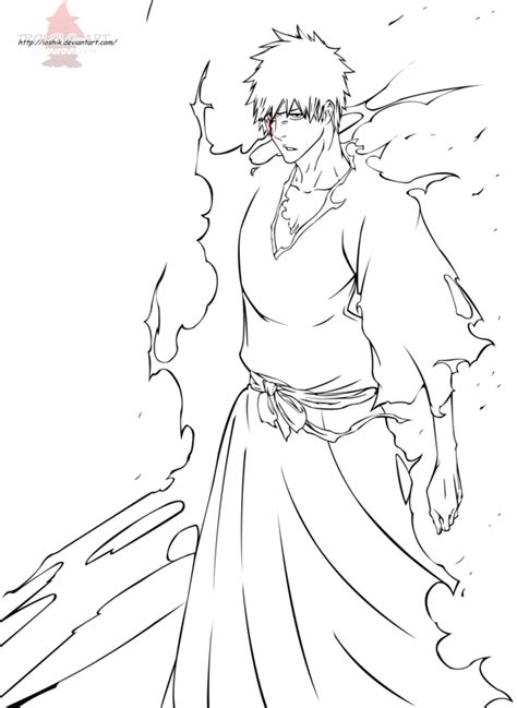 Bleach 685 ichigo color page no text. Bleach Coloring Pages at GetColorings.com | Free printable ...