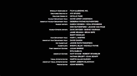 Who's Who in Movie Credits: What Do All Those People Do Anyway?