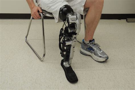 See The Worlds First Mind Controlled Prosthetic Leg In Action The Verge