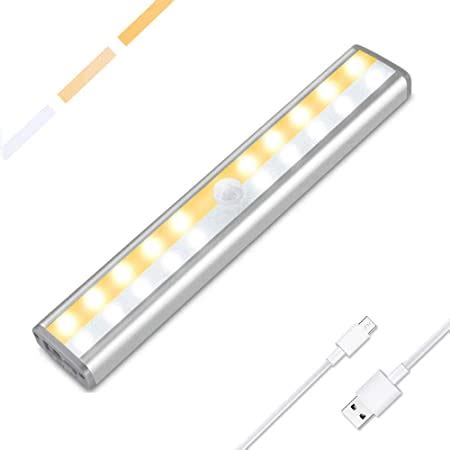 Motion detector lights placed inside of your house increase convenience and decrease your electric bill. Homelife LED Motion Sensor Bars Lights, 20 LED Light ...