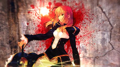 Saber Fate Stay Night Red
