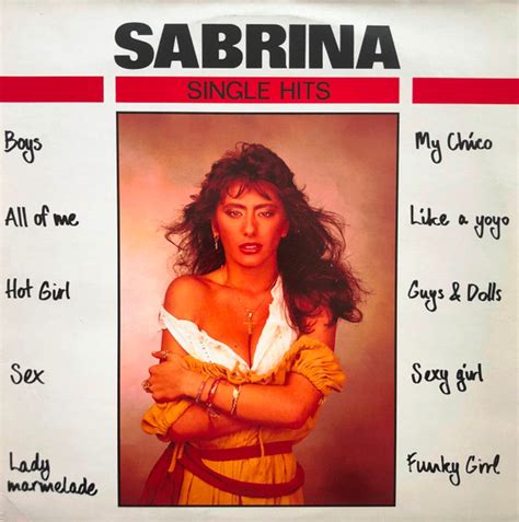 Sabrina Single Hits Releases Reviews Credits Discogs
