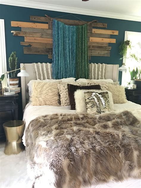 Boho Glam Bedroom By Blissfully Eclectic Ocean Abyss