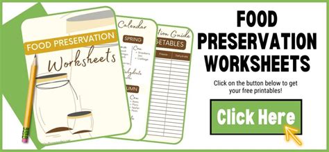 Free Printable Food Preservation Worksheets Secret Life Of Homesteaders