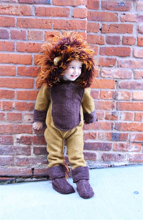 In the first lion king movie we have a chance to see simba as a brave lion cub who doesn't shy away from getting into trouble and knows how to have this lion king apparel is suitable for kids who love the movie and their parents who likely love it even more! Lion Costume for Children Tutorial — Life is Made with ...