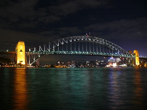 Filesydney Harbour Bridge At Night