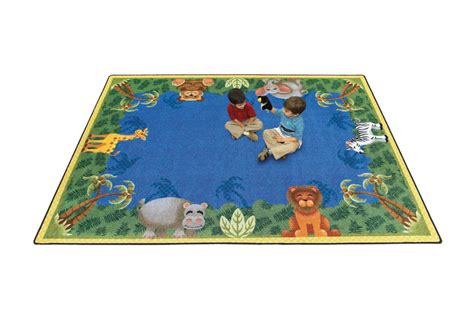 Bring on the animal awesomeness! Joy Carpets Jungle Friends - Animal Kids Rug