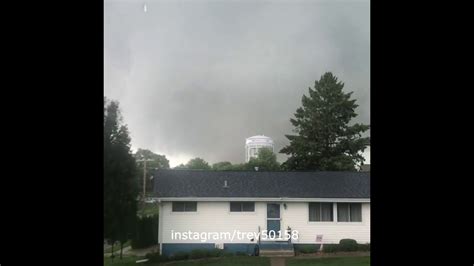 Tornado In Marshalltown Iowa Usa July 19 2018 Торнадо в