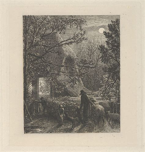 Samuel Palmer Christmas Or Folding The Last Sheep The Met