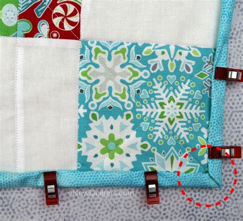 How To Bind A Quilt With The Backing Fabric Quilts Quilt Binding