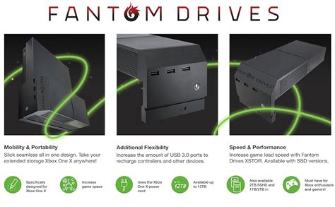 Fantom Drives Fd 2tb Xbox One X Ssd Xstor Easy Attach
