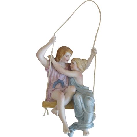 Fabulous Large German Bisque Swinger Couple From Joan