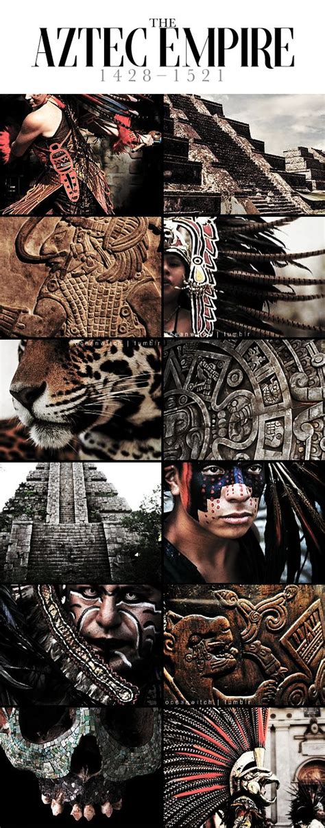 Era Aesthetics ↳ The Aztec Empire Or The Triple Alliance Valley Of