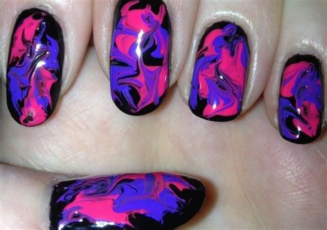 Polish Swirl Nail Art Guide | Swirl nail art, Nail art, Nails