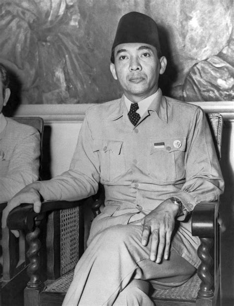 First Indonesian President Sukarno Biography
