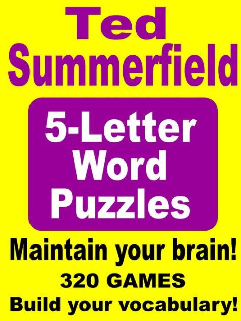 5 Letter Words By Ted Summerfield Ebook Barnes And Noble