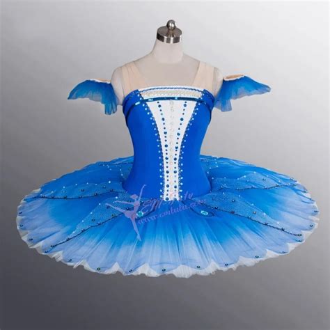 Pancake Performance Competition Professional Ballet Tutus Blue Bird