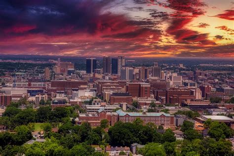 Birmingham Sunset Photograph By Mountain Dreams Fine Art America