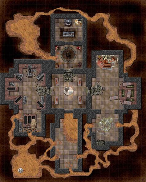 Medusa Lair Necro Lair 1800×2250 Fantasy City Map Fantasy Map