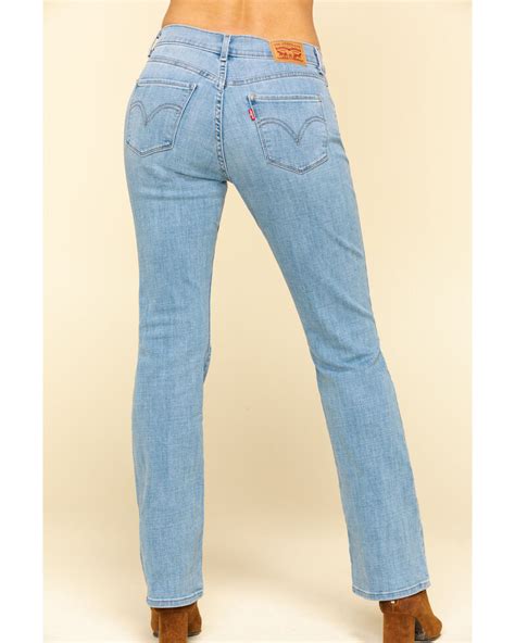 Levis Womens Classic Light Wash Bootcut Jeans Country Outfitter