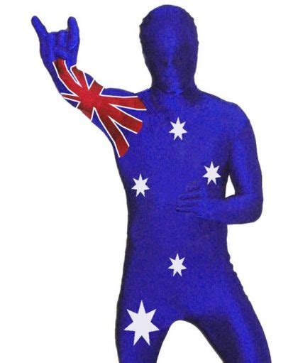 morphsuit australian flag