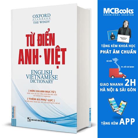 Mua Sách Từ Điển Anh Việt Phiên Bản Bìa Mềm Màu Trắng Giải Nghĩa