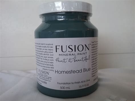 Fusion Mineral Paint Homestead Blue Verf Potten 500ml Mandys Maison
