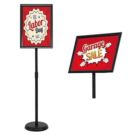 Buy Golemas Floor Sign Holder Stand For 11x17 Inchadjustable Poster