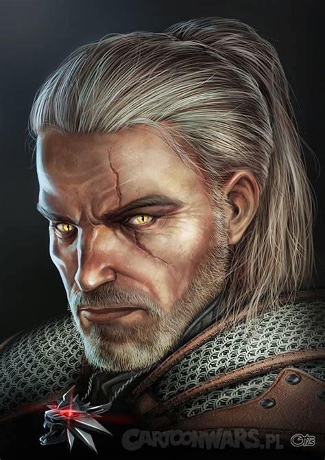 Geralt By Otisso Character Portraits Character Inspiration Male