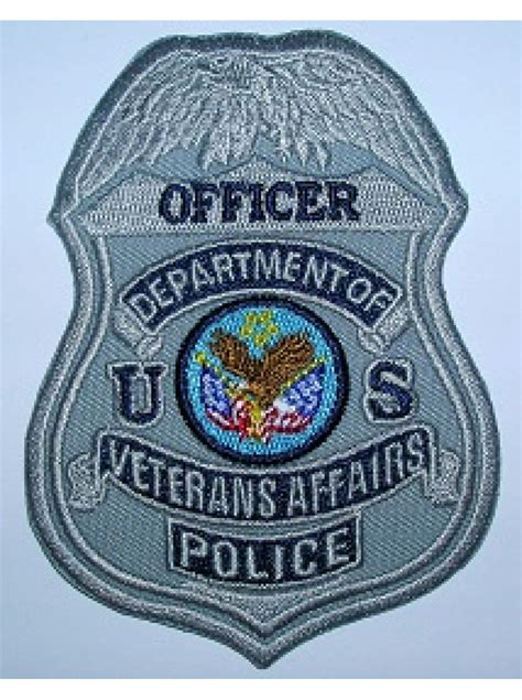 Va Police Officer Badge Patch