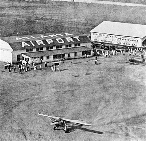 In 1927 This Is What Atlanta Airport Looked Like 📸 Hartsfield Jackson