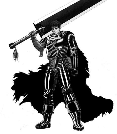 The Black Swordsman Guts Berserk By Mk7eam On Deviantart