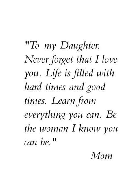 50 Cute Mom Quotes From Daughter I Love You Events Yard