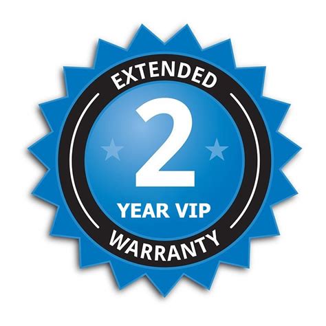 Extended 1 2 Years Vip Warranty
