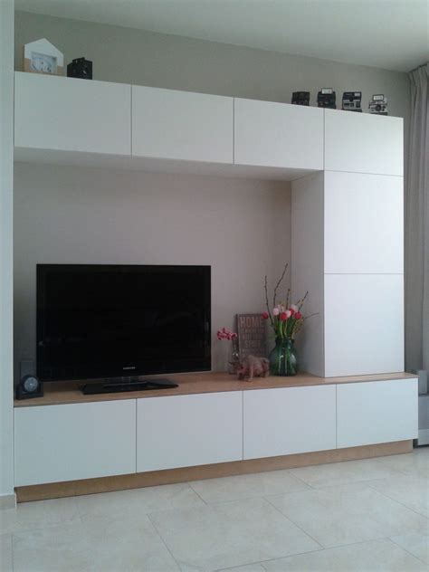 Ikea Hack Besta We Made A Customized Entertainment Wall Unit With Von