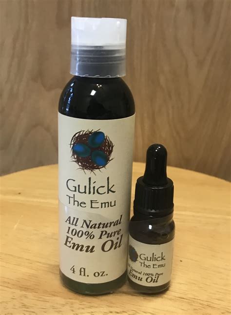 * references with an asterisk identify experiments which came from patent proposals versus scientific. AEA Certified Pure Emu Oil - 8 oz. - Gulick The Emu, LLC