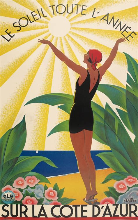 15 Beautiful French Art Deco Travel Posters By Roger Broders Artofit