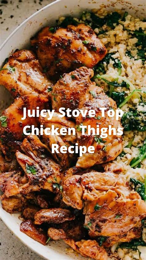 Boneless and skinless chicken thighs are a form of protein that can be cooked in any number of ways. Perfectly golden, tender, and juicy skinless, boneless ...