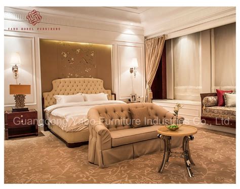 Modern Luxury Hotel Furniture With Wood Bedroom Set Yb 827 China