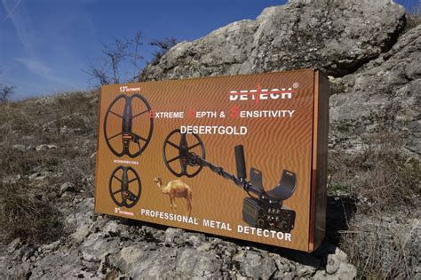 Detector De Metale Detech Eds Desert Gold Detech Metal Detectors