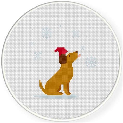 With over 200 designs, you'll find something here that is perfect for your next cross stitch project. Dog in the Snow Cross Stitch Pattern - Daily Cross Stitch