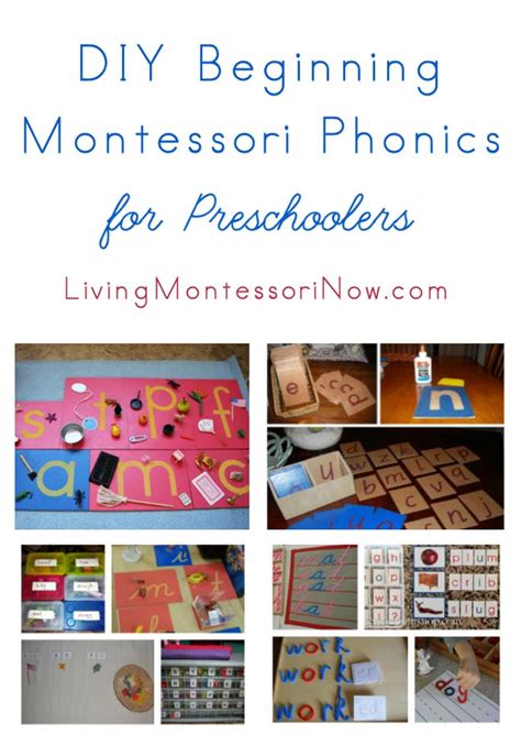 Favorite Montessori Phonics Materials For Preschoolers Living Montessori Now