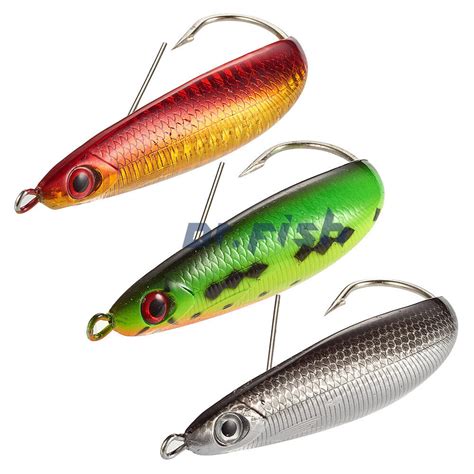 Weedless Spoon Minnow 20g Saltwater Surf Fishing 90mm Rattling Lure