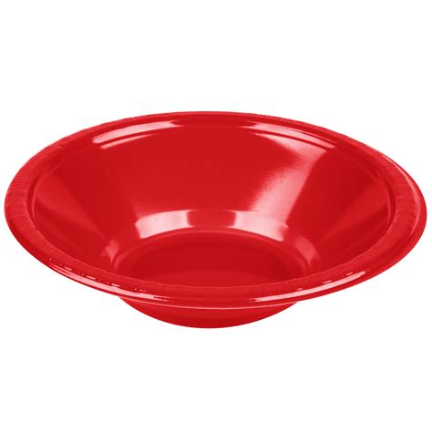 Creative Converting 28103151 12 Oz Classic Red Plastic Bowl 240case