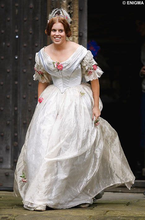 Princess Beatrice Of York During The Filming Of Young Victoria Prinz