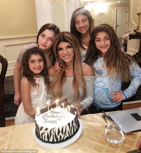 Teresa Giudice Celebrates Her 45th Birthday With Her Four Daughters